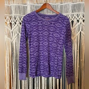 Columbia Omni Wick Advanced Evaporation Women Long Sleeve Purple XSmall Shirt